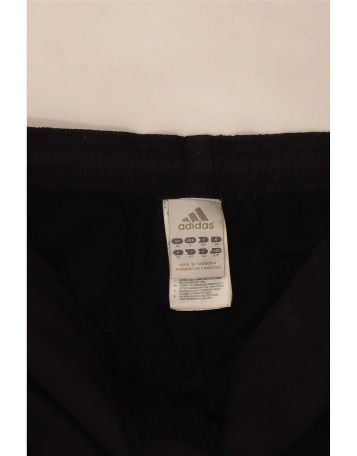 Adidas Γυναικεία φόρμα Capri Παντελόνι UK 10 Small Black Polyester