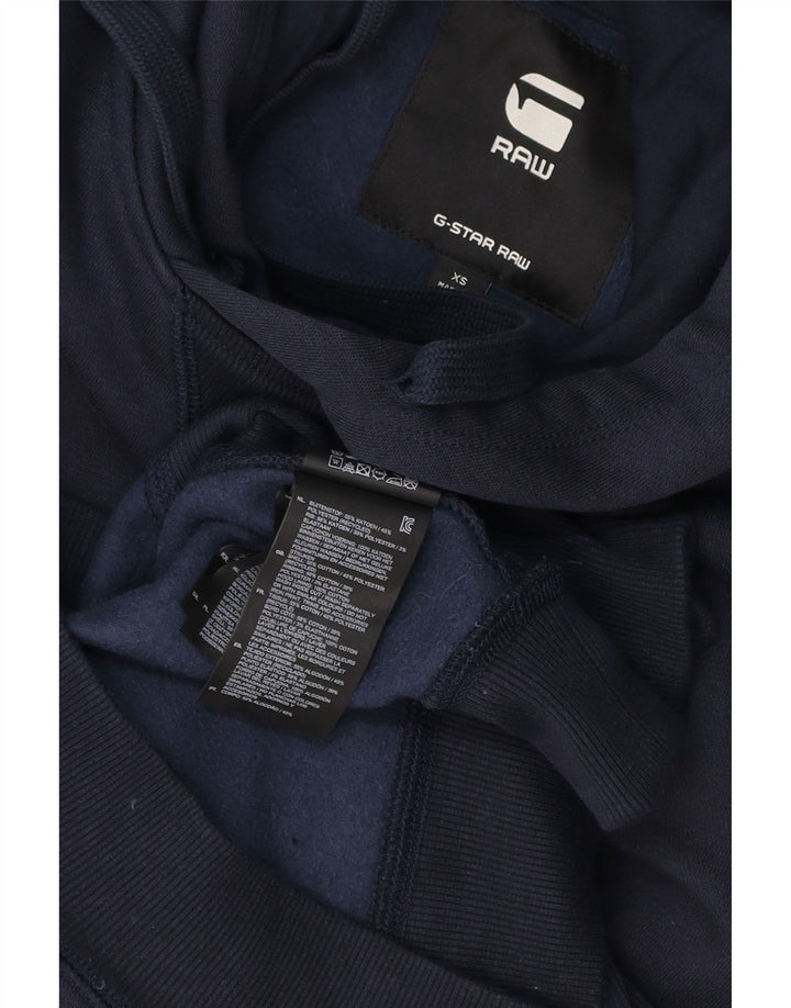 G-STAR Ανδρικό Hoodie Jumper XS Navy Blue Cotton