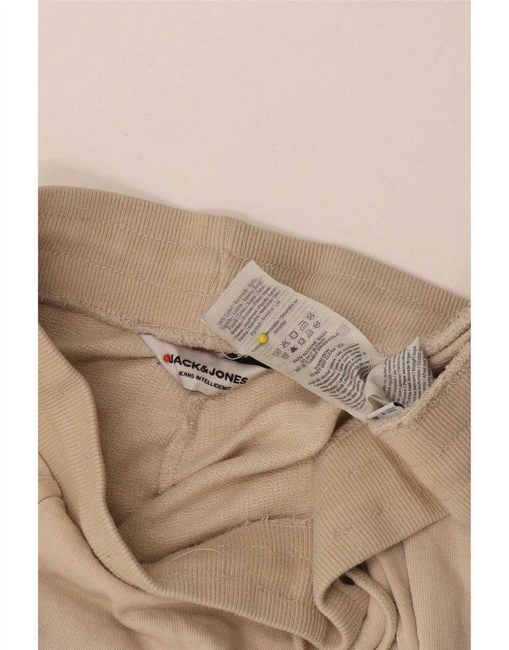 Ανδρικό αθλητικό σορτς Jack & Jones, μικρό μπεζ βαμβακερό