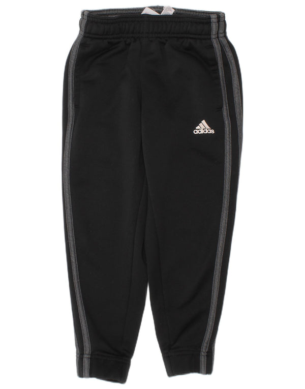 Παντελόνι αθλητικής φόρμας Adidas Boys Climalite Joggers 4-5 ετών μαύρο πολυεστέρα