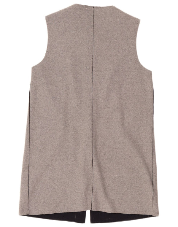 Marks & Spencer Γυναικείο πουλόβερ Longline Cardigan UK 14 Medium Grey
