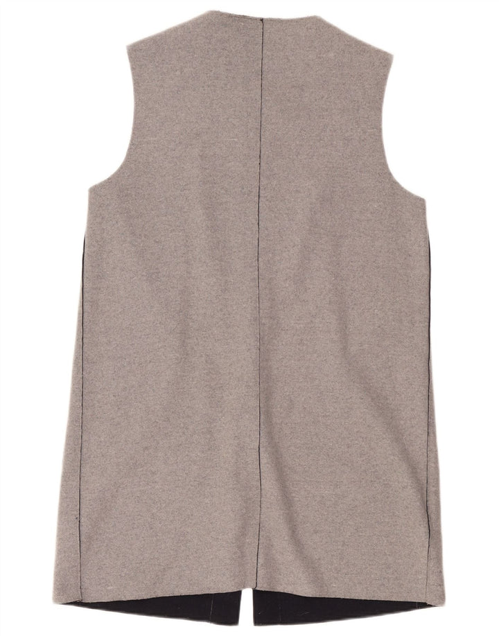 Marks & Spencer Γυναικείο πουλόβερ Longline Cardigan UK 14 Medium Grey