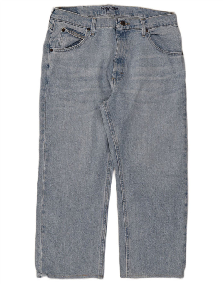 Ανδρικό τζιν Wrangler Cropped W34 L23 Μπλε βαμβακερό