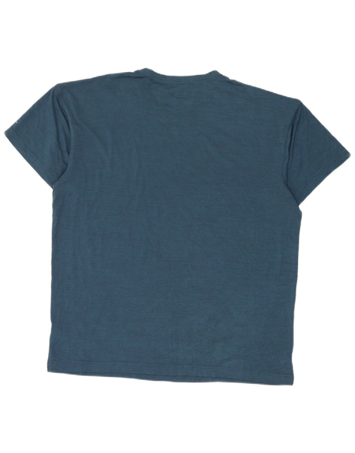 Ανδρικό T-Shirt Columbia Top Large Blue Polyester