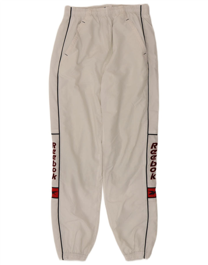 Ανδρική φόρμα γραφικής Reebok Παντελόνι Joggers Small White Polyester