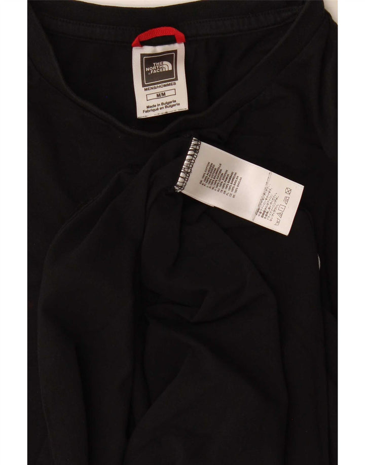 Ανδρικό T-Shirt North Face Top Μεσαίο μαύρο βαμβακερό