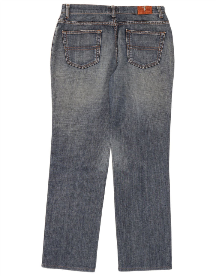 Γυναικείο τζιν Trussardi ίσιο W30 L32 Μπλε βαμβακερό