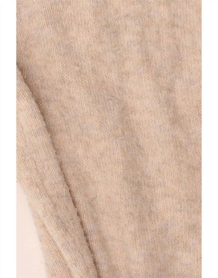 Marks & Spencer Γυναικείο πουλόβερ Longline Cardigan UK 14 Medium Beige