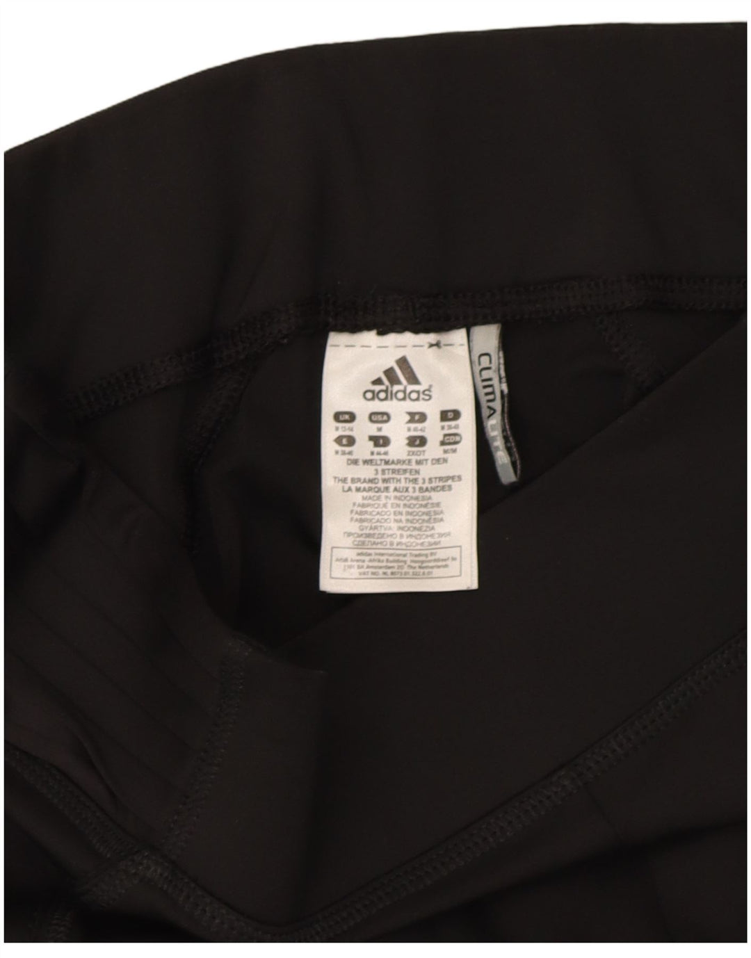 Adidas Γυναικεία φόρμα παντελόνι UK 12/14 Μεσαίο μαύρο πολυεστέρα