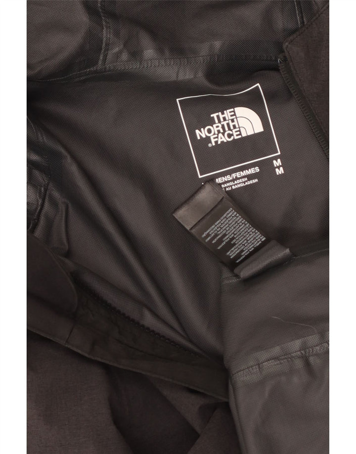 THE NORTH FACE Γυναικείο μπουφάν βροχής με κουκούλα UK 14 Medium Grey Polyester