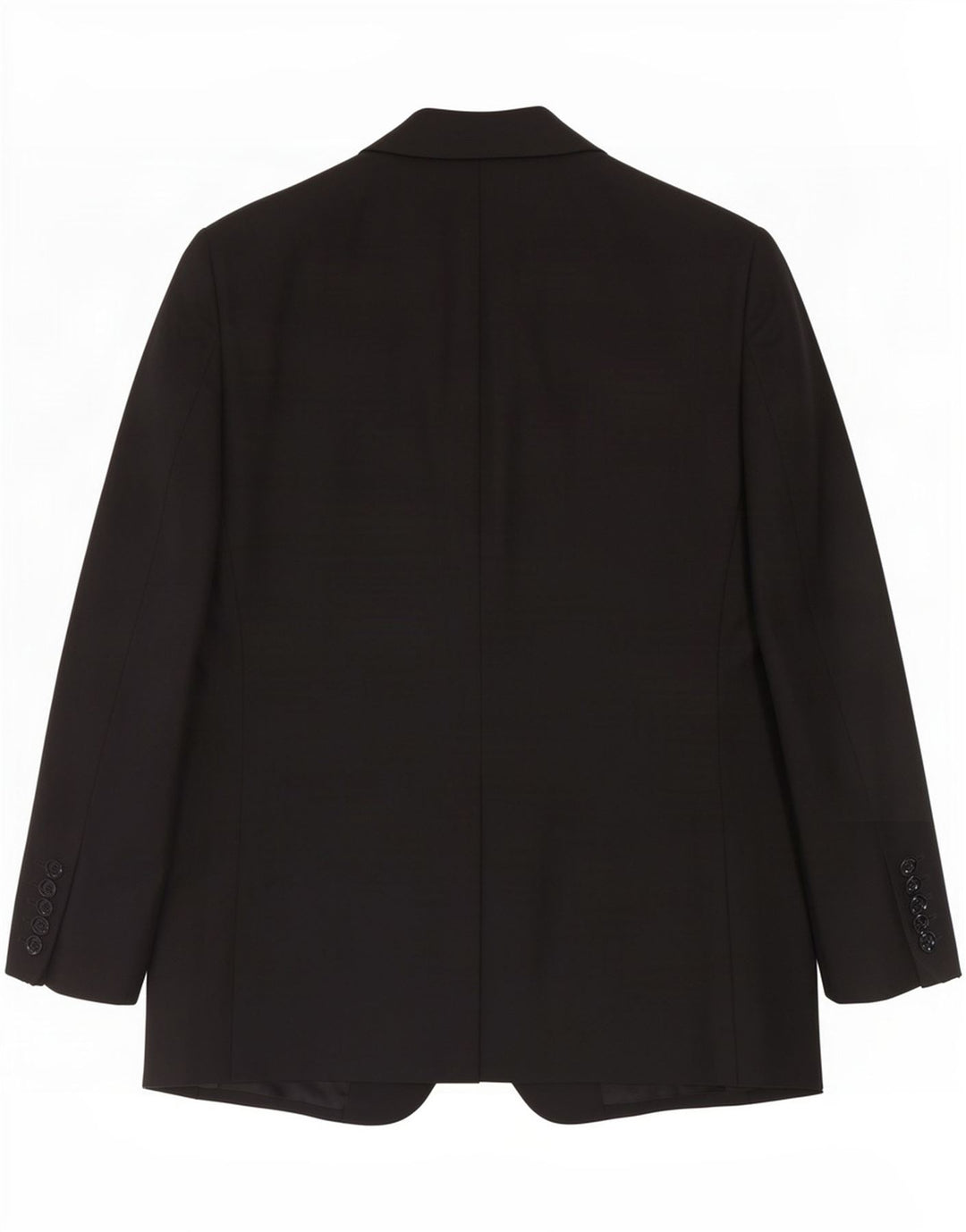 Trussardi Ανδρικό σακάκι σακάκι 2 κουμπιών IT 52 XL Μαύρο Μάλλινο
