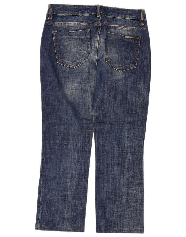 Massimo Dutti Γυναικείο Cropped Jeans W27 L25 Blue Cotton