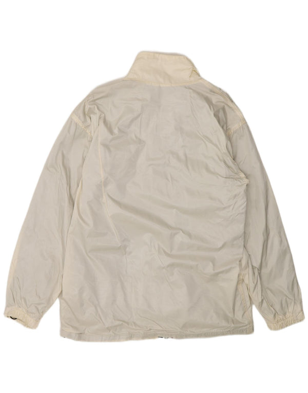 Ανδρικό μπουφάν Burton Snowboards Windbreaker UK 38 Medium White Colourblock