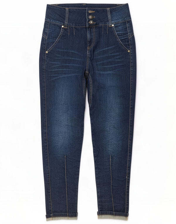 Desigual Γυναικείο Ψηλόμεσο Τζιν EU 36 Small W28 L26 Μπλε Βαμβακερό