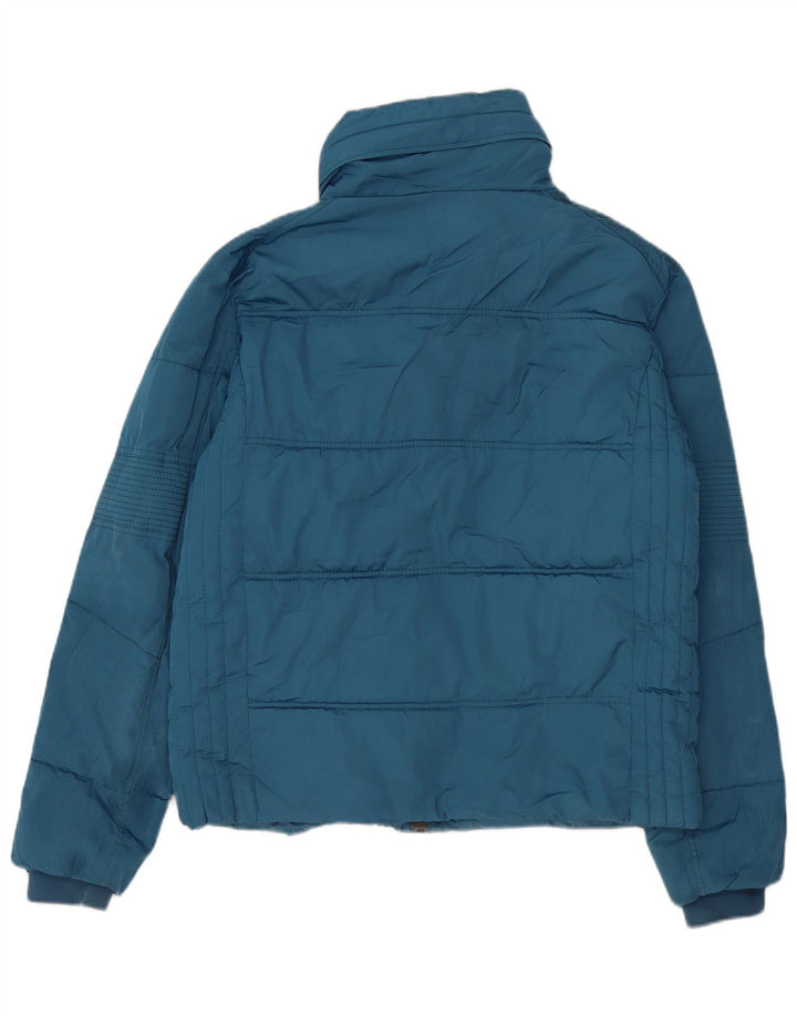 Zara Ανδρικό μπουφάν με επένδυση UK 44 2XL Blue Polyester