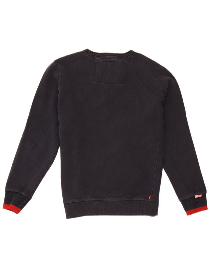 Ανδρικό φούτερ Superdry Jumper 2XL Μαύρο βαμβακερό