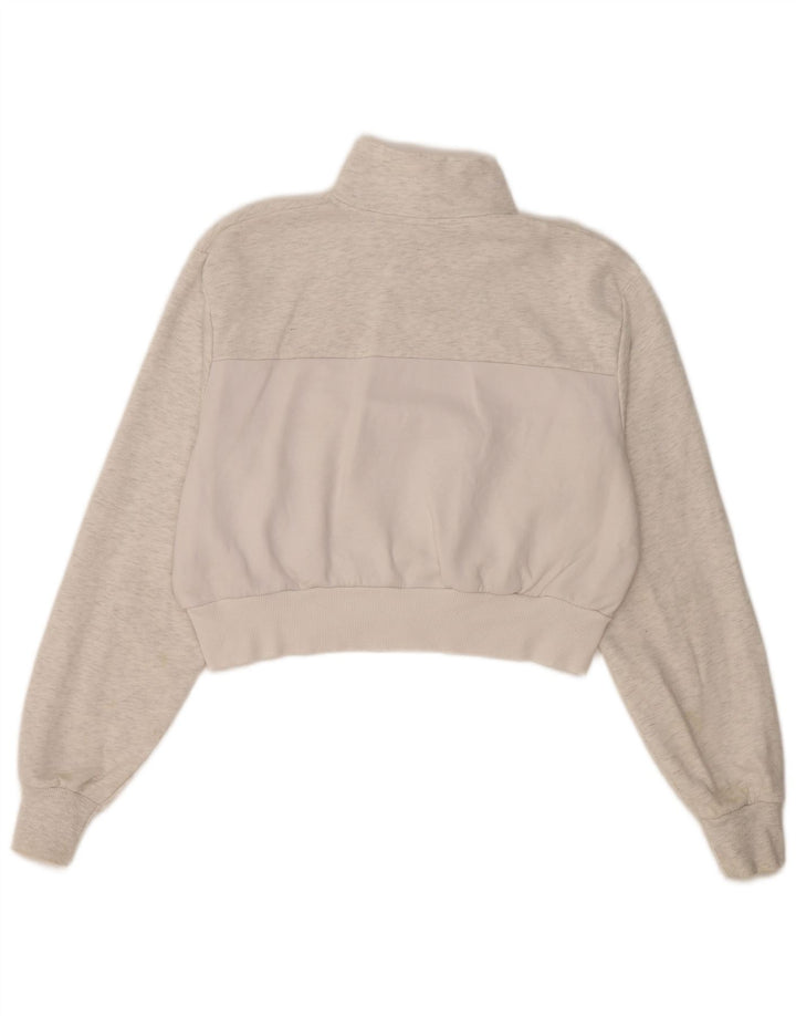 Γυναικείο φούτερ Ellesse Oversized Crop Jumper UK 10 Small Grey