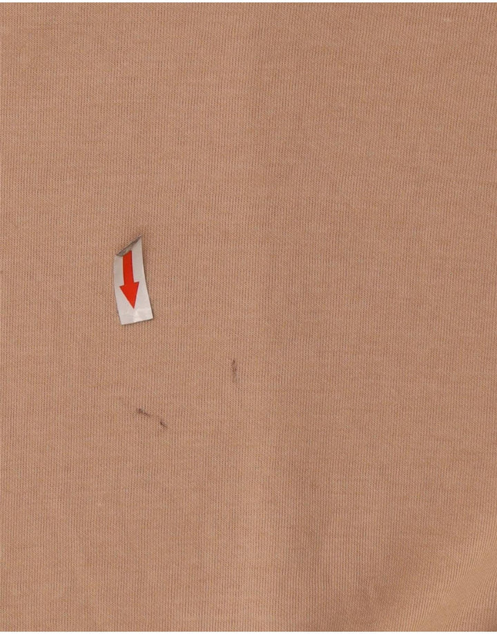 Zara Γυναικείο φόρεμα Shift UK 16 Large Beige Βαμβακερό