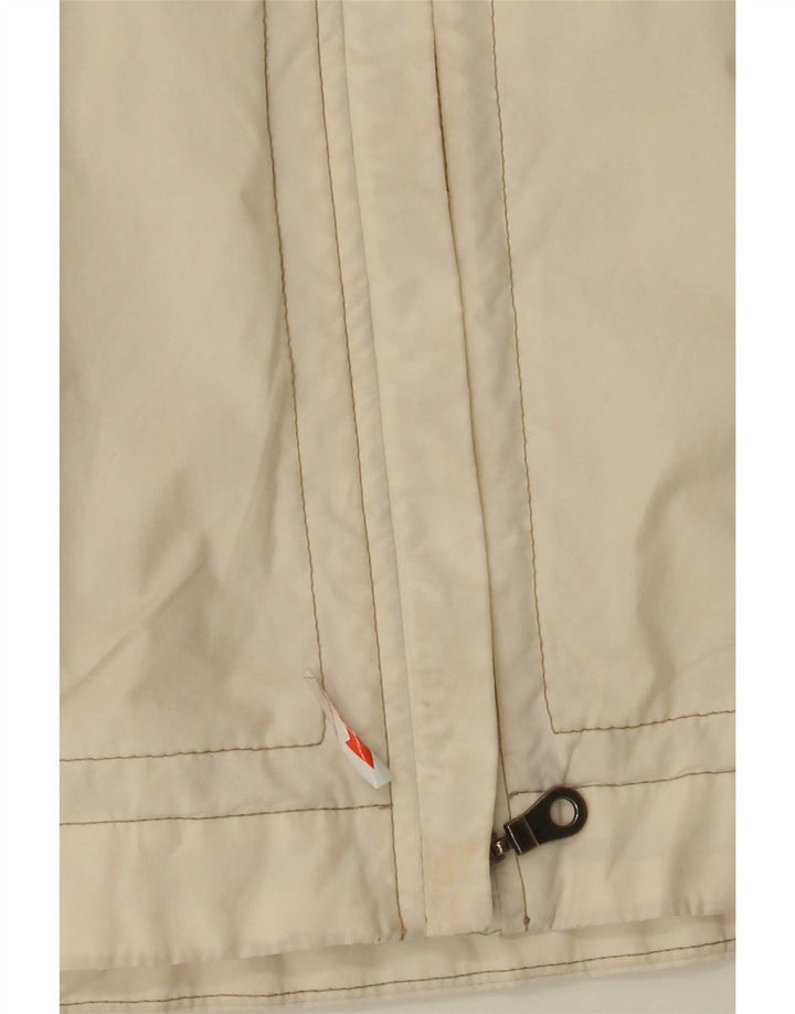 Murphy & Nye Γυναικείο Bomber Jacket με κουκούλα UK 10 Small Off White Βαμβακερό