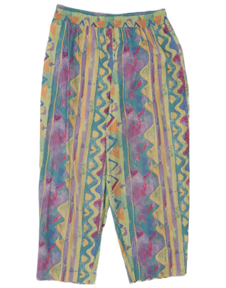 St Michael Γυναικείο Παντελόνι Harem UK 16 Large W34 L23 Πολύχρωμο