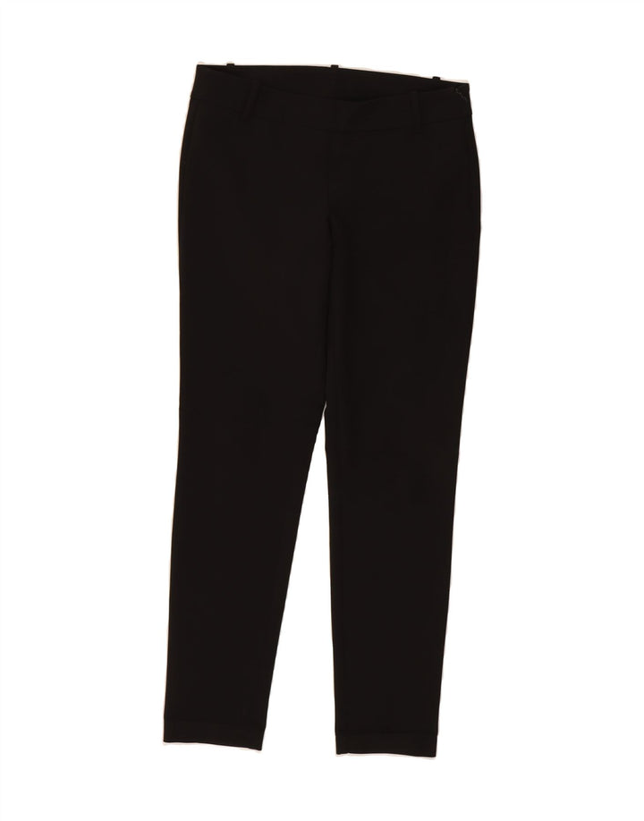 BENETTON Womens Slim Casual Trousers W29 L28  Black Vintage Benetton and Second-Hand Benetton from Messina Hembry 