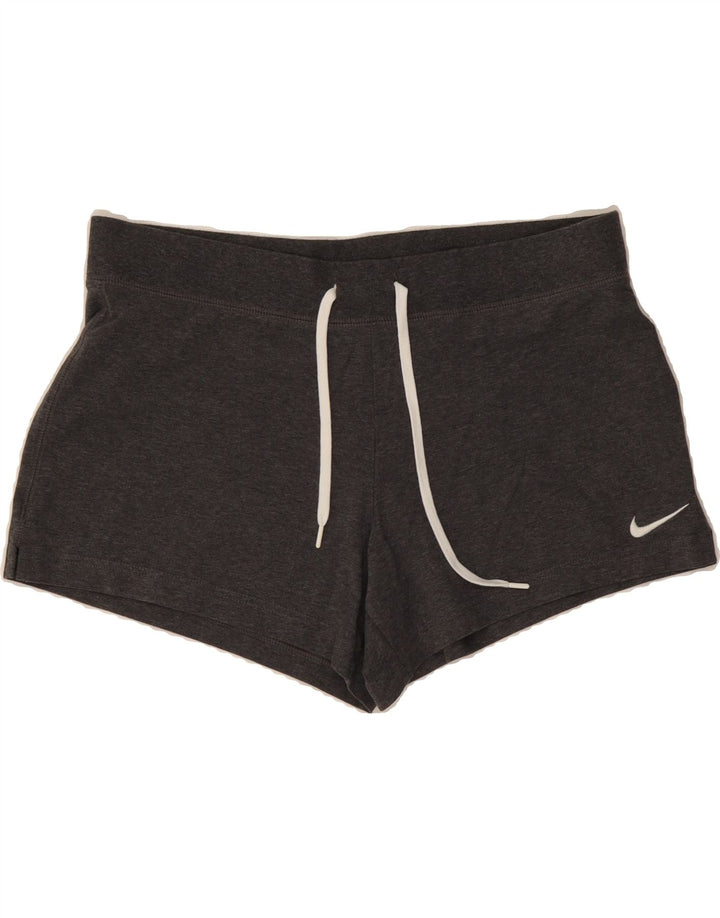 NIKE Womens Sport Shorts UK 16 Large  Grey Cotton Vintage Nike and Second-Hand Nike from Messina Hembry 