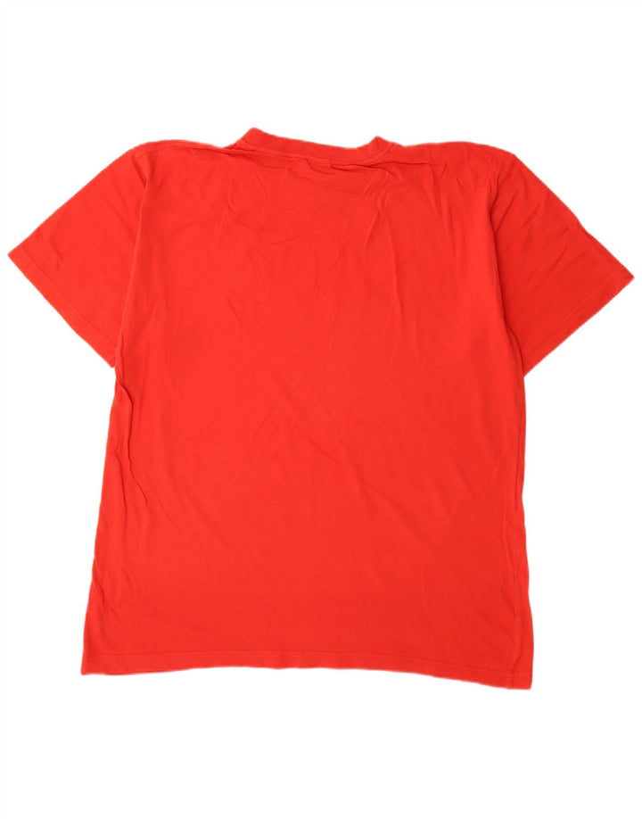 Ανδρικό γραφικό T-Shirt Fila Top XL Κόκκινο βαμβακερό