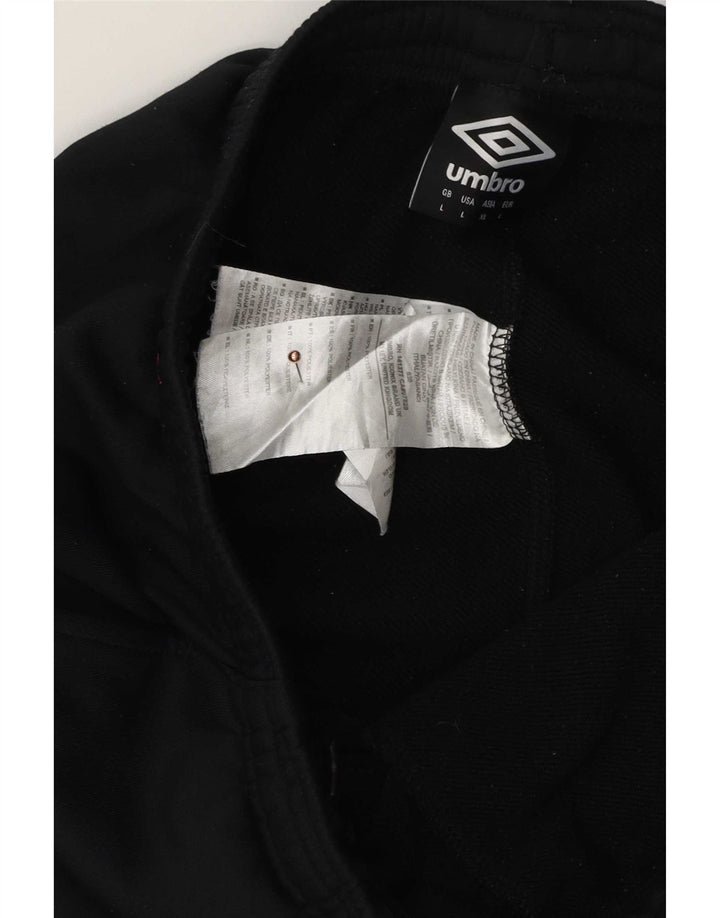 Ανδρικό κολάν Umbro Αθλητικό μεγάλο μαύρο πολυεστέρα