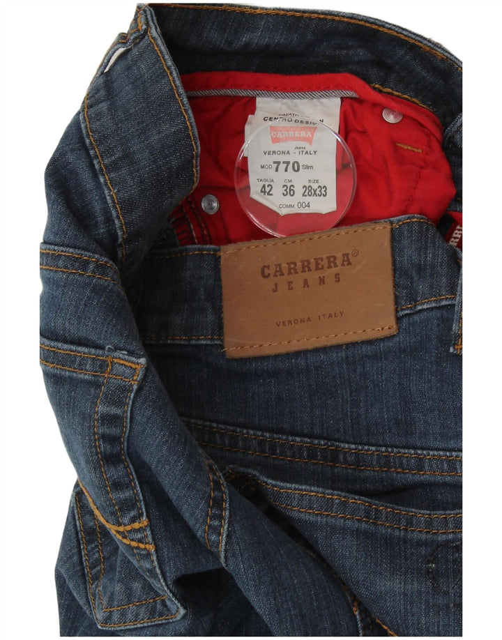 CARRERA Γυναικείο ίσιο τζιν IT 42 Medium W28 L33 Μπλε βαμβακερό