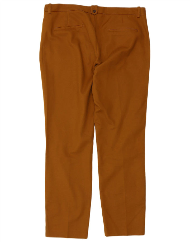 Zara Γυναικείο Slim παντελόνι Chino EU 40 Medium W30 L28 Καφέ