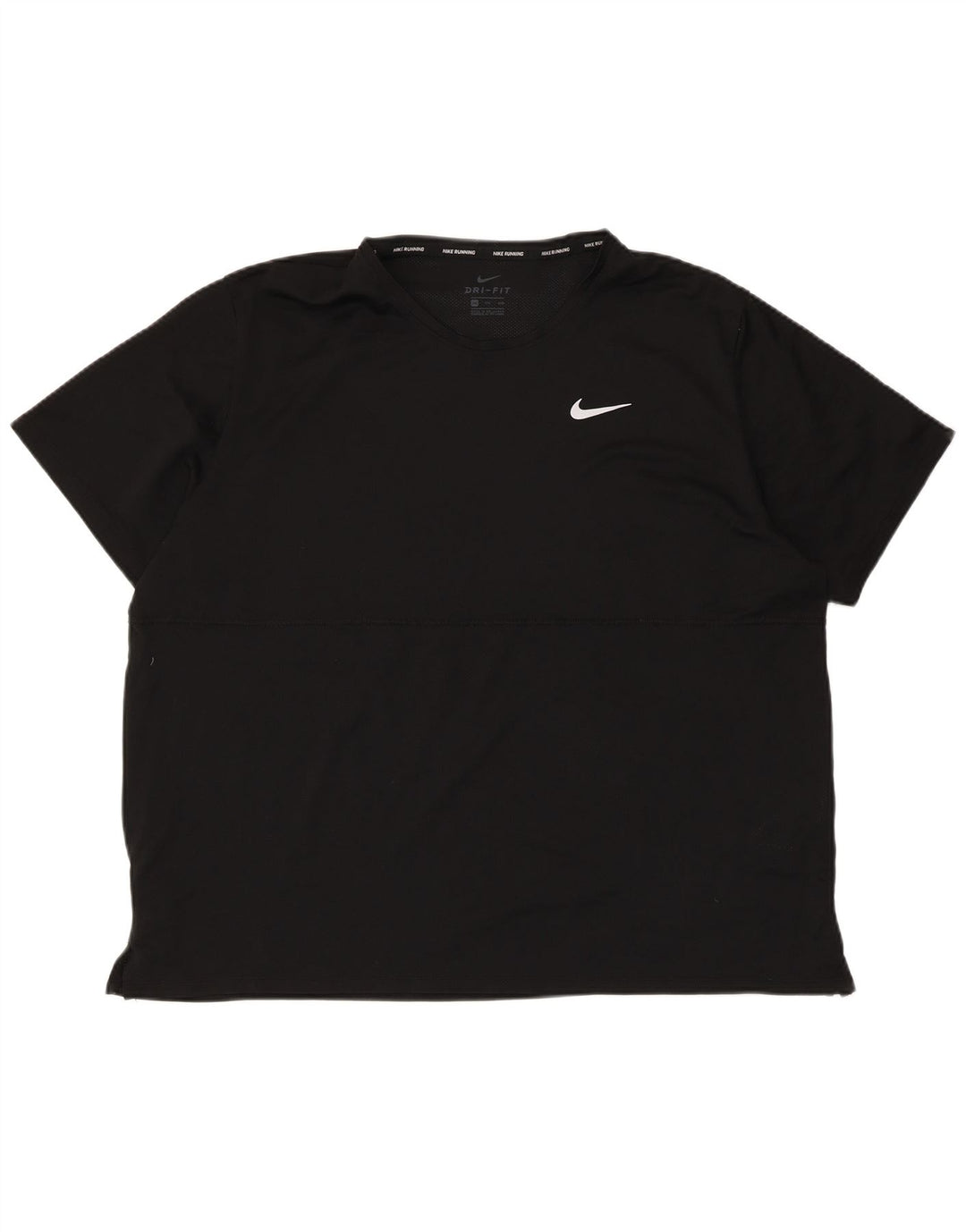 Ανδρικό T-shirt Nike Dri Fit Top 2XL μαύρο πολυεστέρα