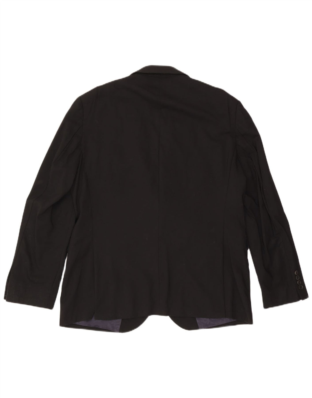 Ανδρικό μπουφάν μπλέιζερ John Lewis Tailored Fit 2 κουμπιών UK 44 2XL μαύρο μαλλί