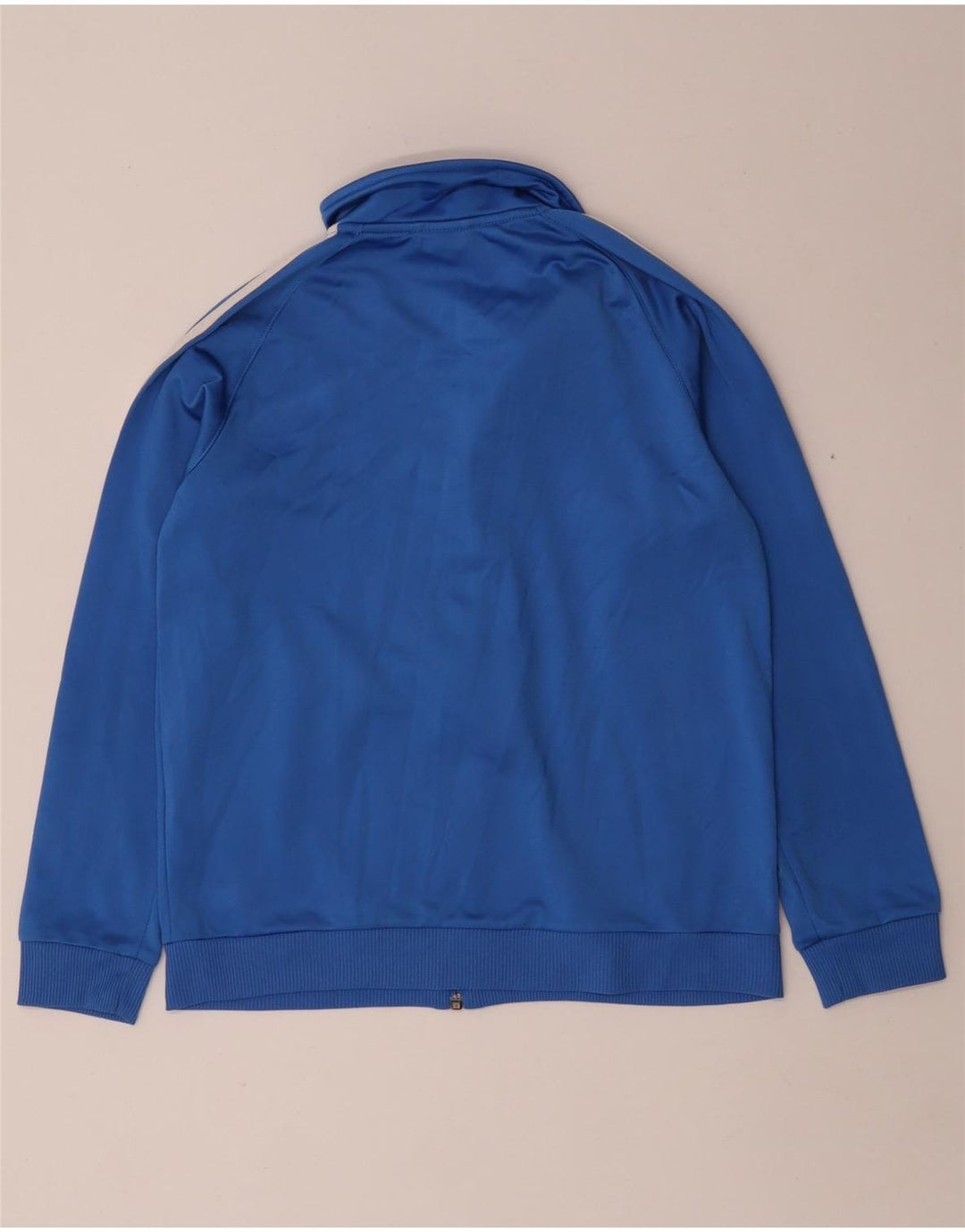 Adidas Boys αθλητική φόρμα Top Jacket 11-12 Years Blue Polyester