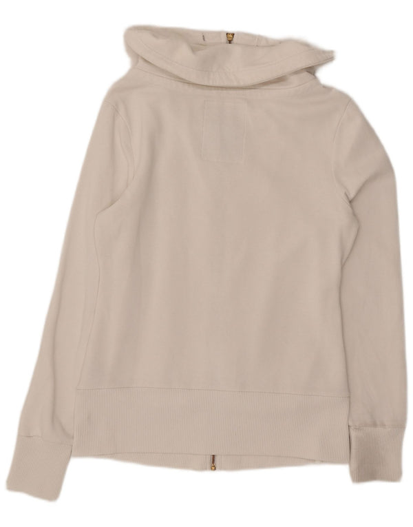 Γυναικεία αθλητική φόρμα Guess Top Jacket UK 18 XL Λευκό βαμβακερό