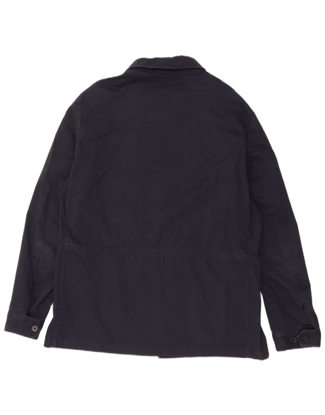 Massimo Dutti Ανδρικό Utility Jacket UK 40 Large Navy Blue Cotton