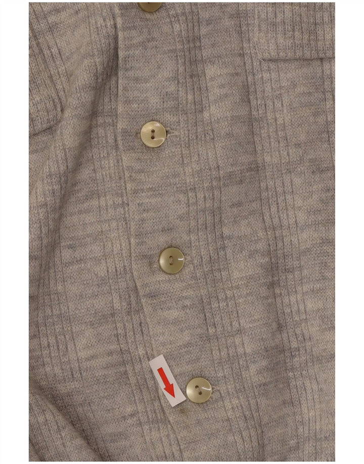 Vintage γυναικεία ζακέτα πουλόβερ UK 14 Medium Grey