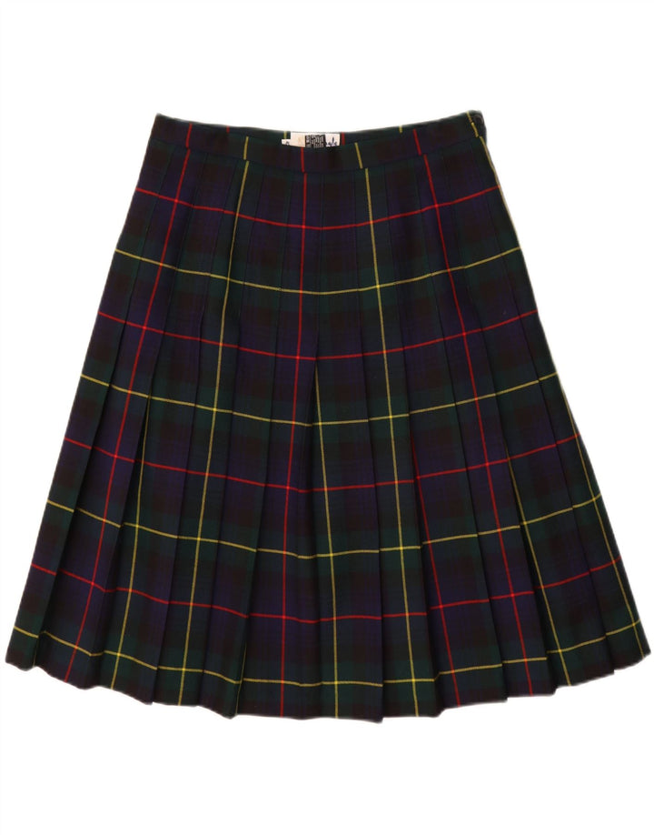 Pringle γυναικεία μαχαίρι πλισέ φούστα EU 42 Μεγάλη W30 Navy Blue καρό