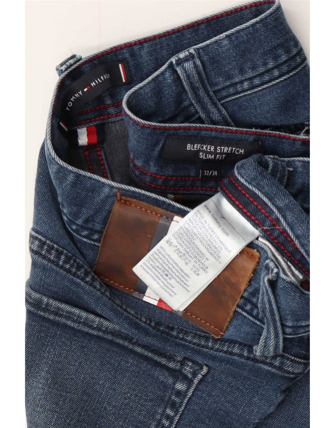Tommy Hilfiger Γυναικείο Bleecker Slim Jeans W32 L34 Μπλε βαμβακερό