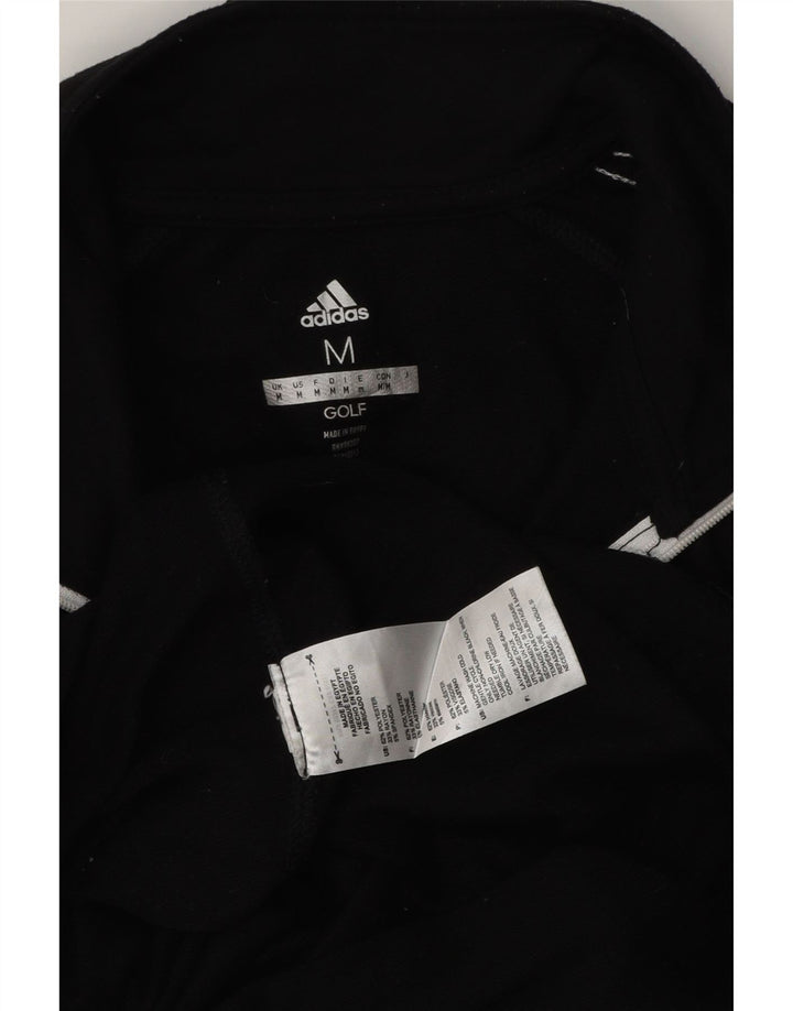 Ανδρική φόρμα πουλόβερ με φερμουάρ Adidas Top Medium Black Polyester