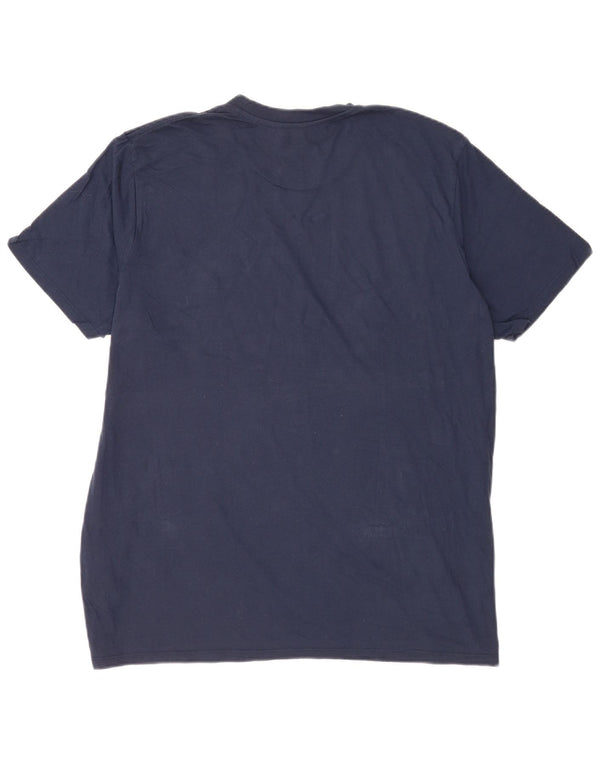 Ανδρικό γραφικό T-Shirt Levi's Top 2XL Navy Blue Cotton