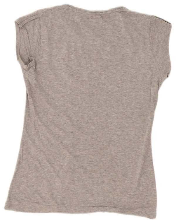 Γυναικείο γραφικό T-Shirt Carrera Top UK 12 Medium Grey