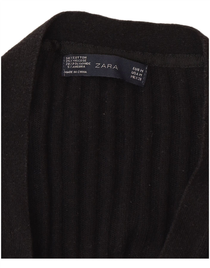 Zara Γυναικείο πουλόβερ UK 12 Medium Black