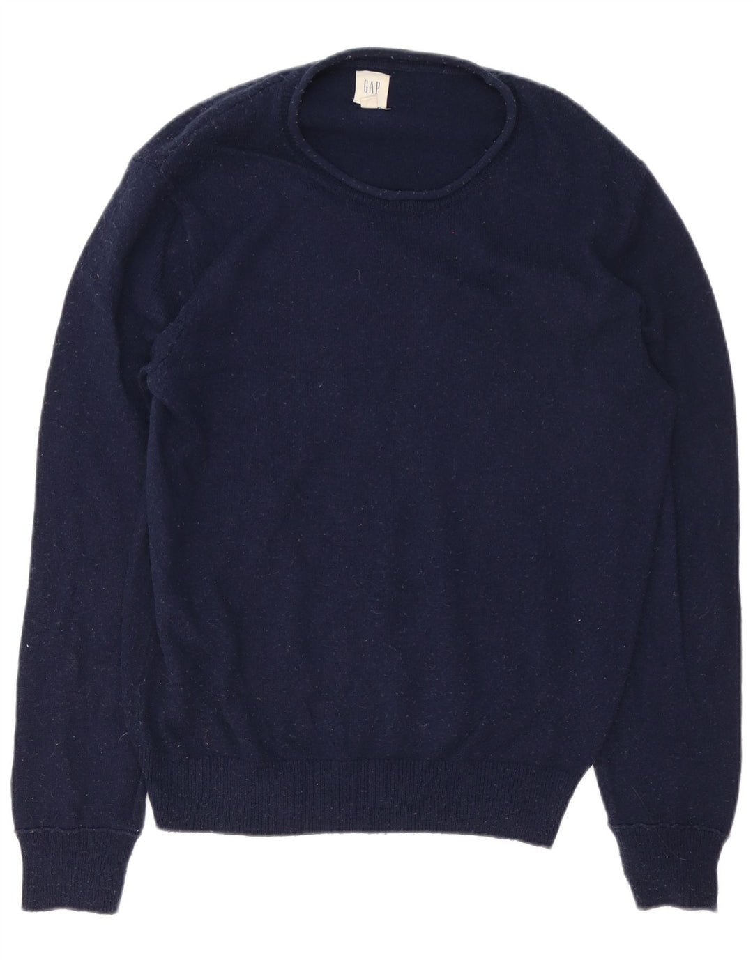 Ανδρικό πουλόβερ Gap Crew Neck Jumper Μεγάλο Navy Blue Μαλλί Merino