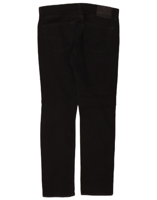 Levi's Mens 510 Skinny Jeans W34 L30 Μαύρο βαμβακερό