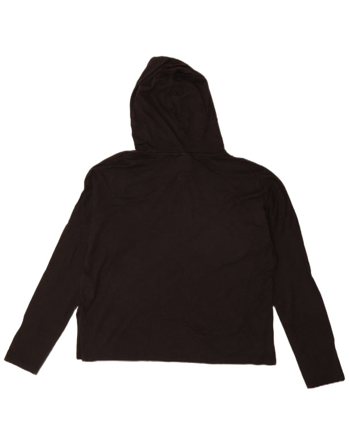 Γυναικεία κουκούλα PUMA μακρυμάνικο UK 10 Small Black