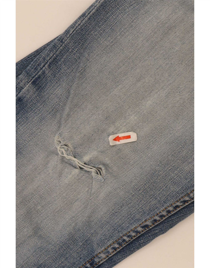 Ανδρικό τζιν ίσιο Guess W32 L29 Μπλε βαμβακερό