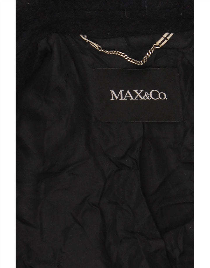 Max & Co. Γυναικείο παλτό μπιζελιού UK 10 Small Navy Blue