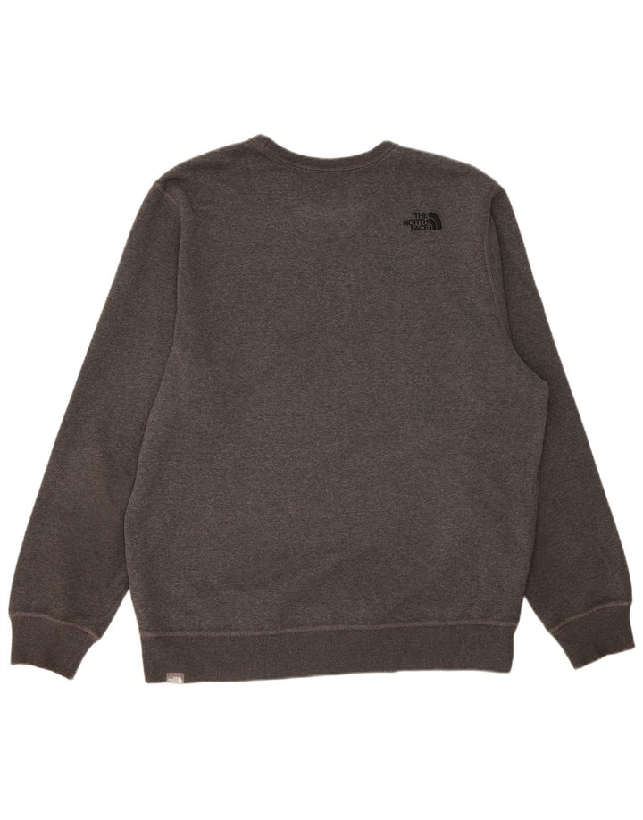 Ανδρικό γραφικό φούτερ North Face Jumper XL Γκρι βαμβακερό