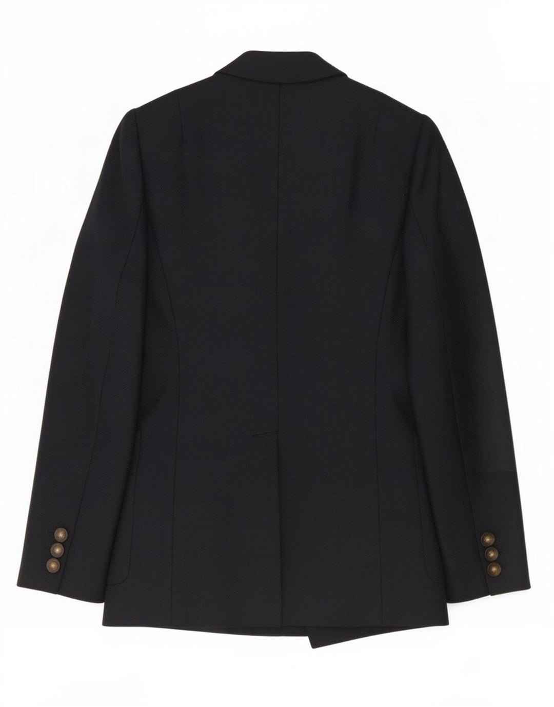 Reiss γυναικείο μπουφάν σακάκι με διπλό στήθος UK 8 Small Navy Blue Wool