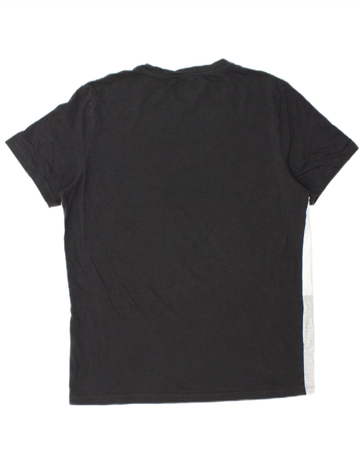 Jack & Jones Ανδρικό T-Shirt Top Large Black Colourblock